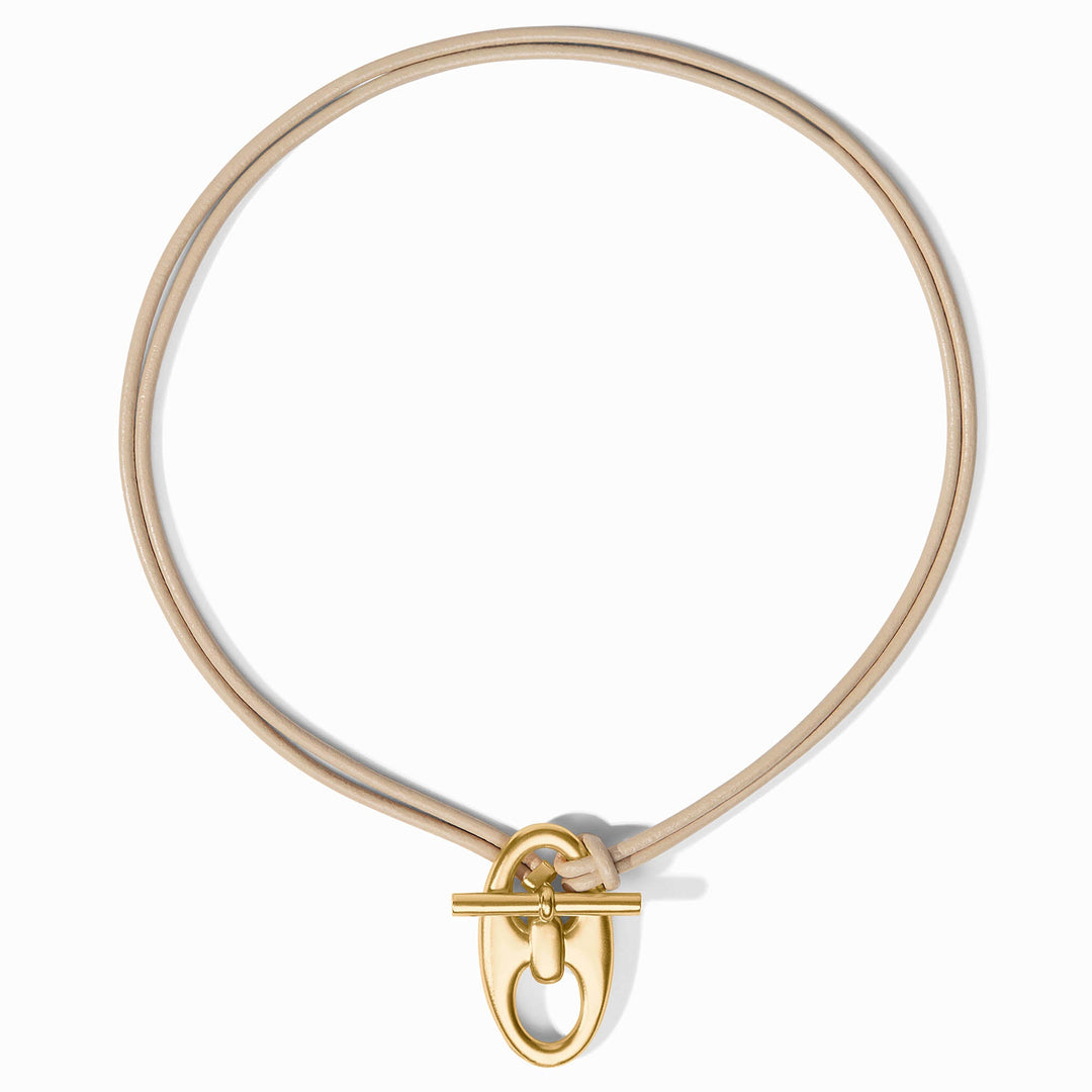 Pensacola Leather Cord Necklace