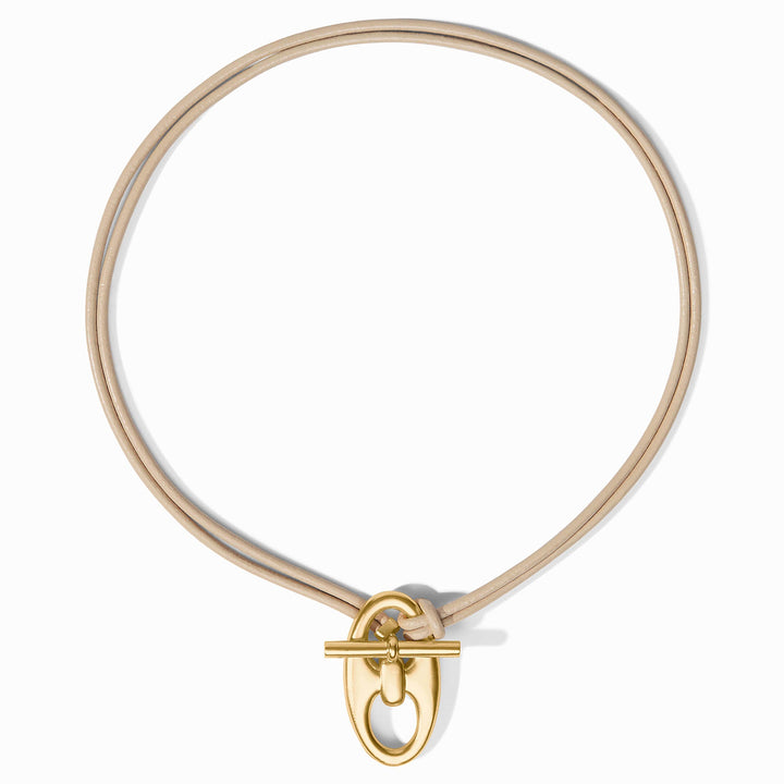 Pensacola Leather Cord Necklace