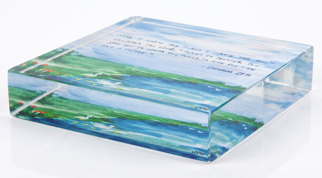 Jeremiah 29:11 Acrylic Scripture Block