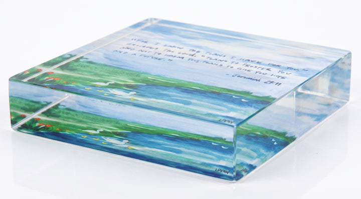 Jeremiah 29:11 Acrylic Scripture Block
