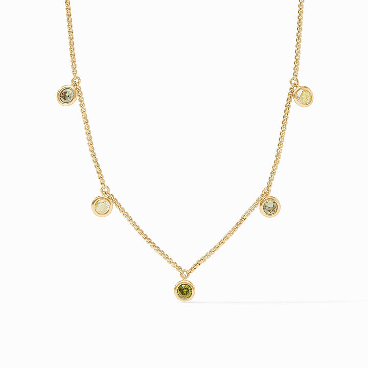 Rainbow Delicate Charm Necklace