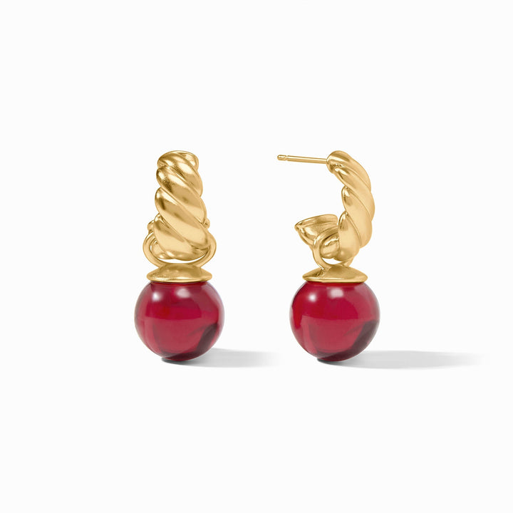 Ravello Hoop &amp; Charm Earring