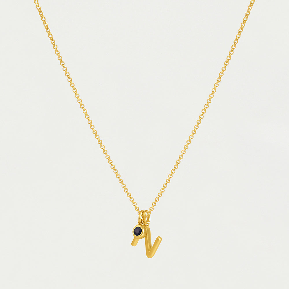 Initial Pendant - Gold
