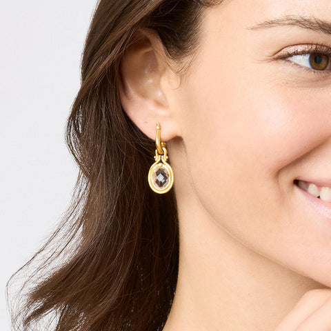 Saratoga Hoop & Charm Earring