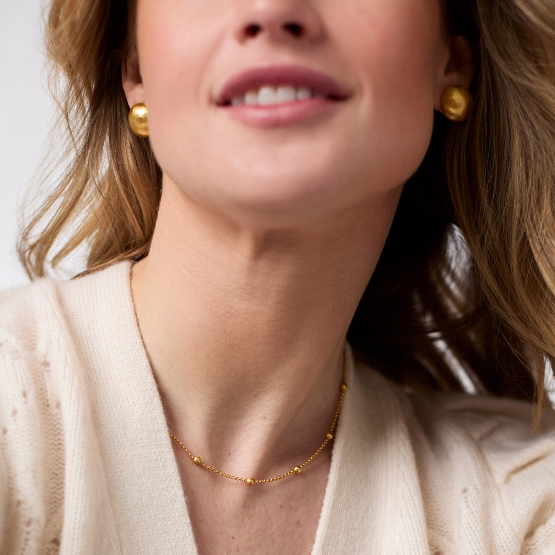 Solara Delicate Station Necklace - 18.5"