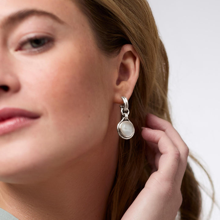 Solara Hoop & Charm Earring