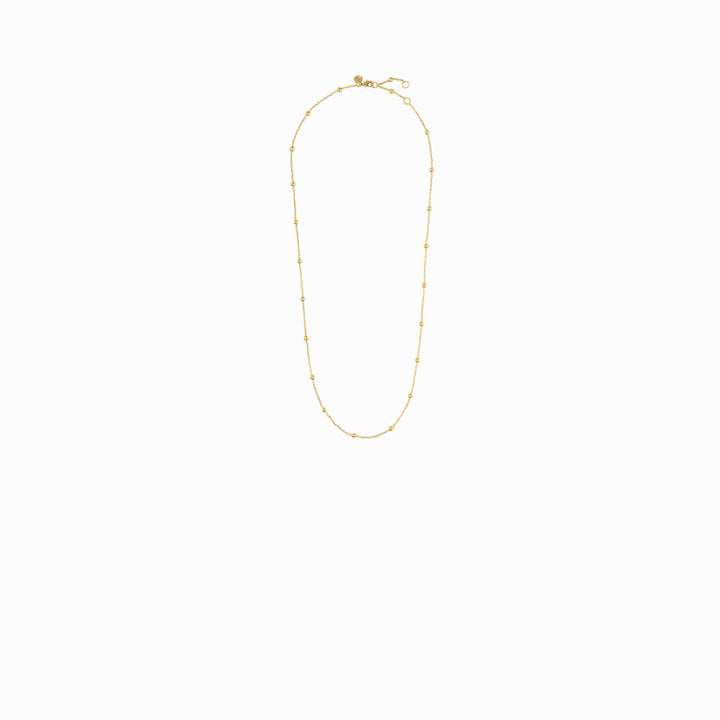 Solara Delicate Station Necklace - 24"