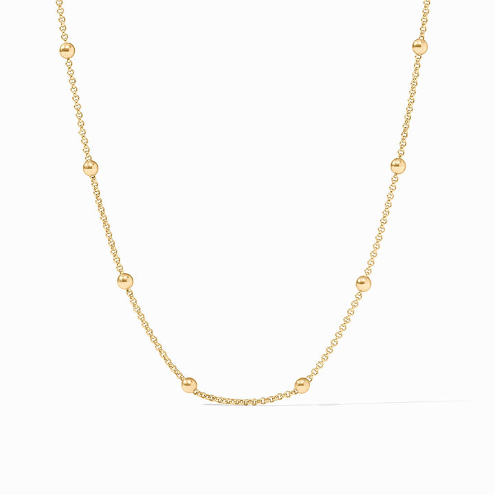 Solara Delicate Station Necklace - 24"