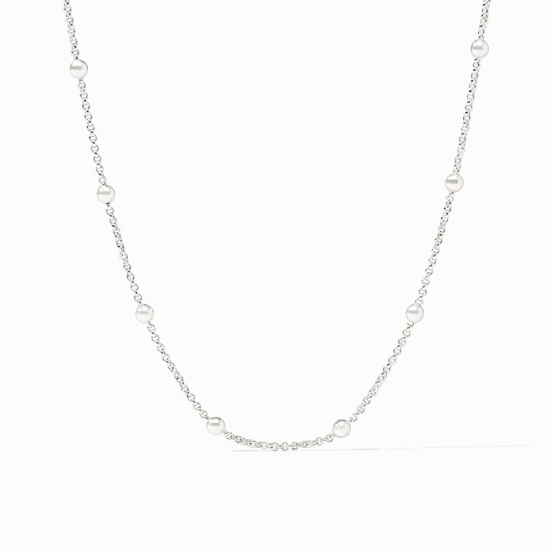 Solara Delicate Station Necklace -24"