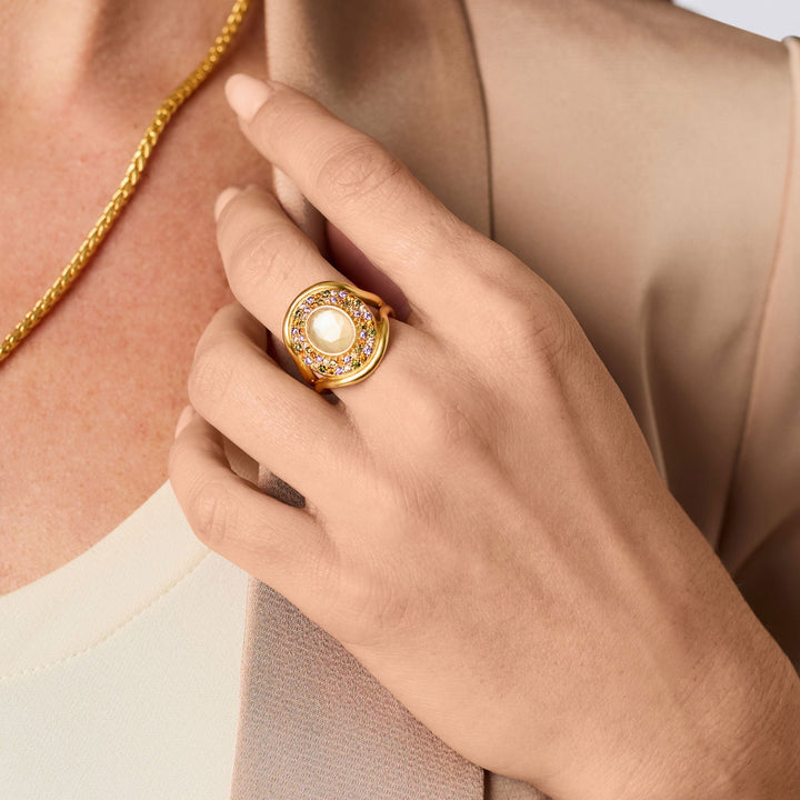 Stardust Statement Ring