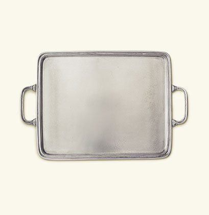 Match, Rectangle Tray with Handles
