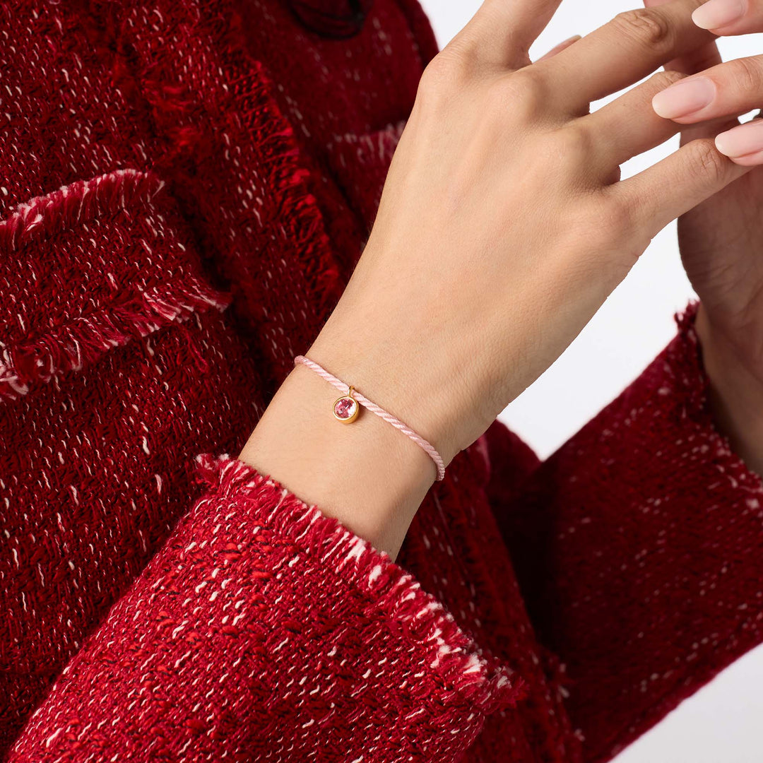 The Pink Charm Bracelet