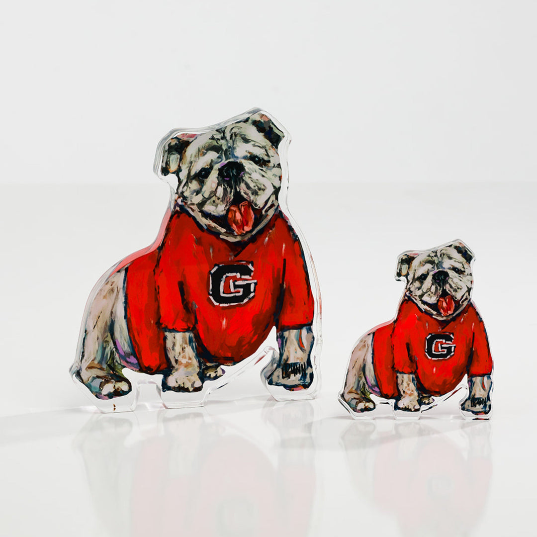 GEORGIA  "G" ACRYLIC GAMEDAY BULLDOG