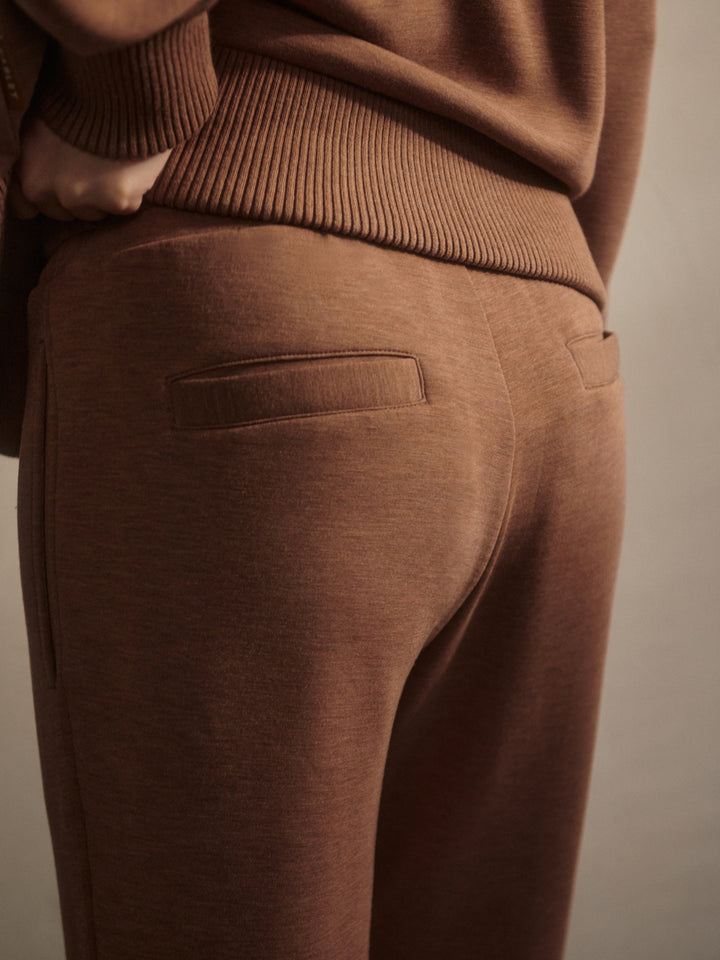 The Slim Zip Hem Pant 26 (Golden Bronze Marl)