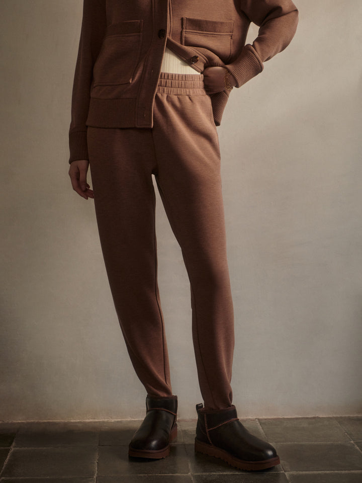 The Slim Zip Hem Pant 26 (Golden Bronze Marl)
