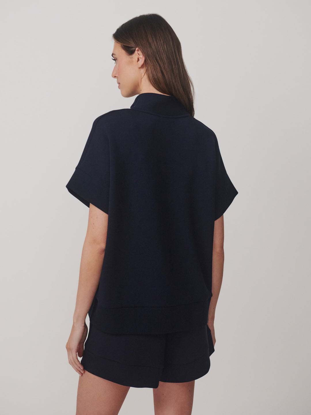 Ritchie Short Sleeve Sweat (Navy)