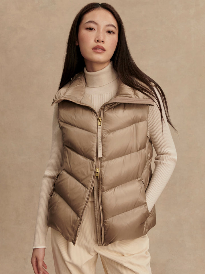 Bextor Lightweight Down Gilet (Simply Taupe)