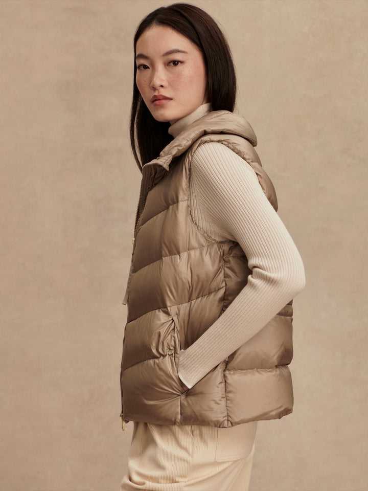 Bextor Lightweight Down Gilet (Simply Taupe)