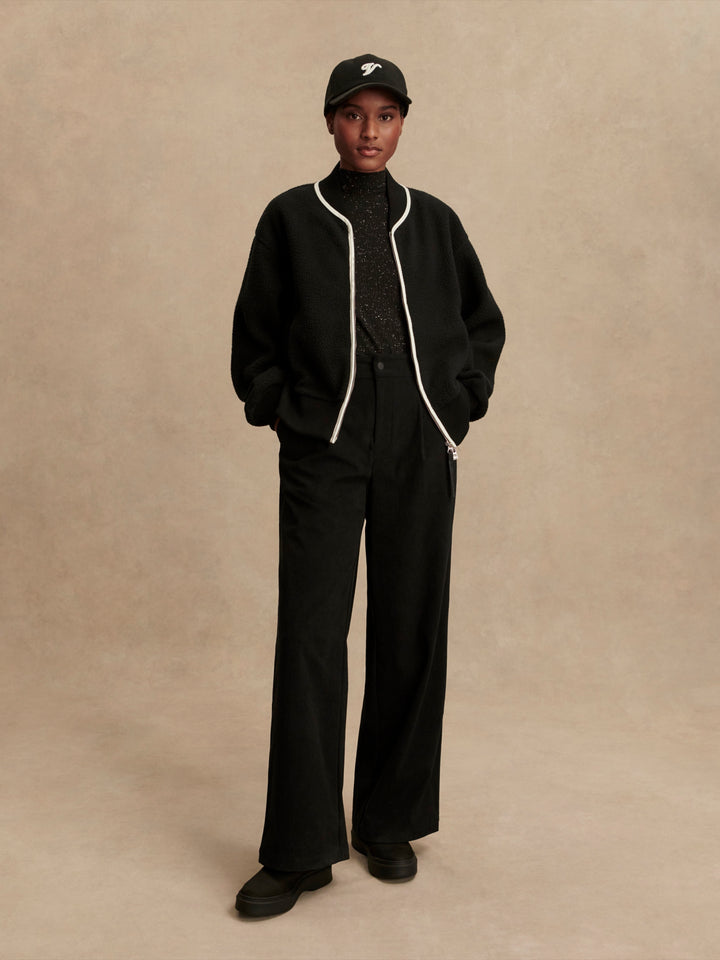 Hansley Fleece Jacket (Black)