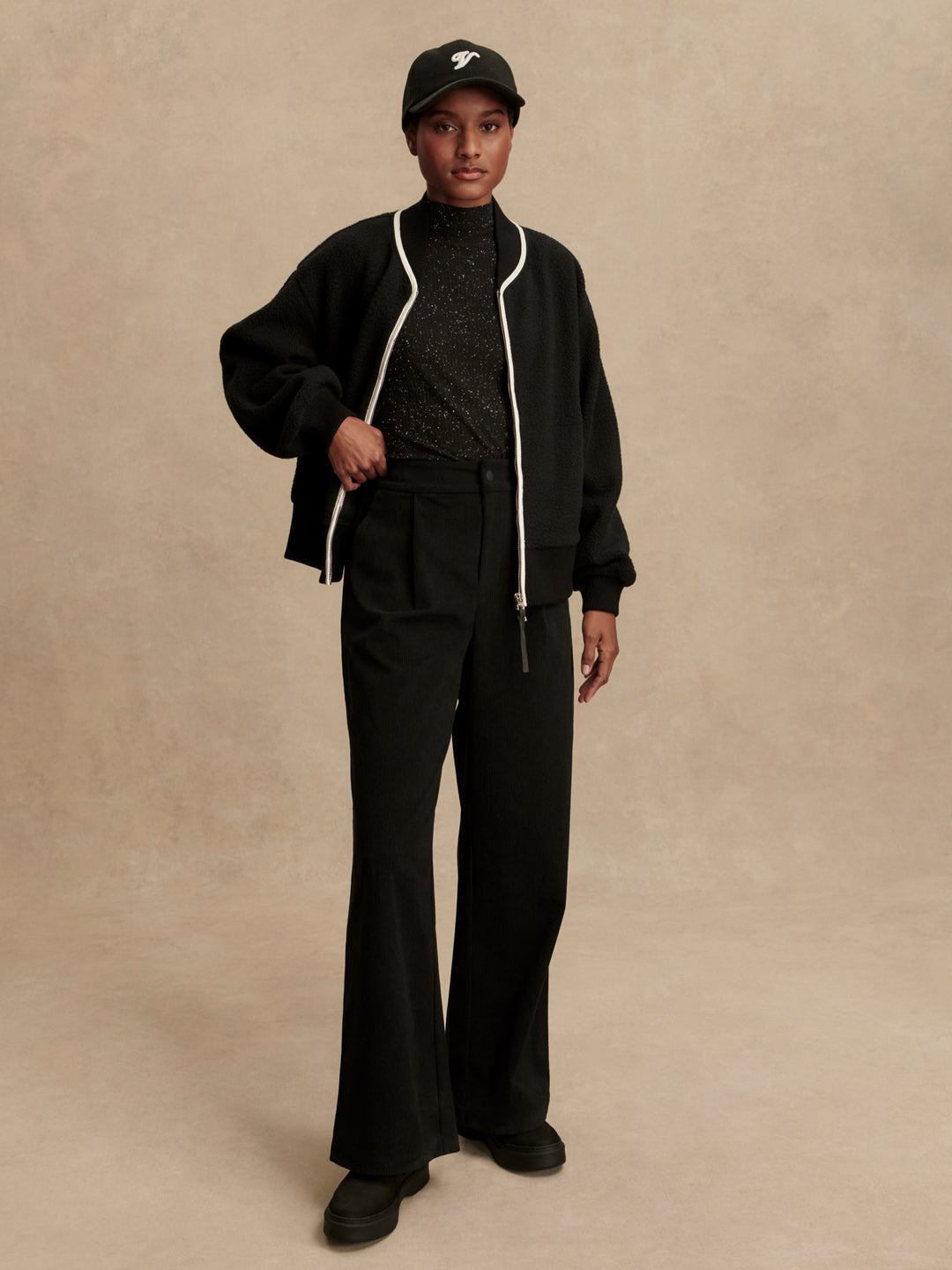 Hansley Fleece Jacket (Black)