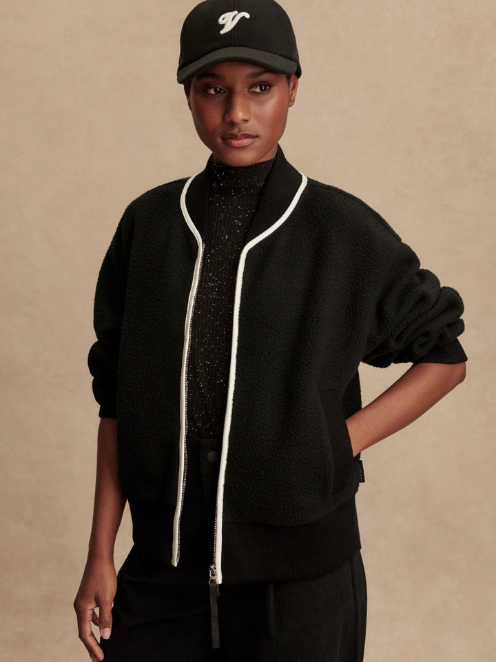 Hansley Fleece Jacket (Black)