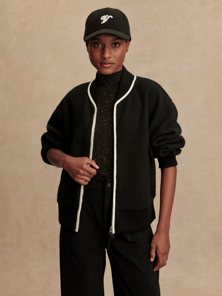 Hansley Fleece Jacket (Black)