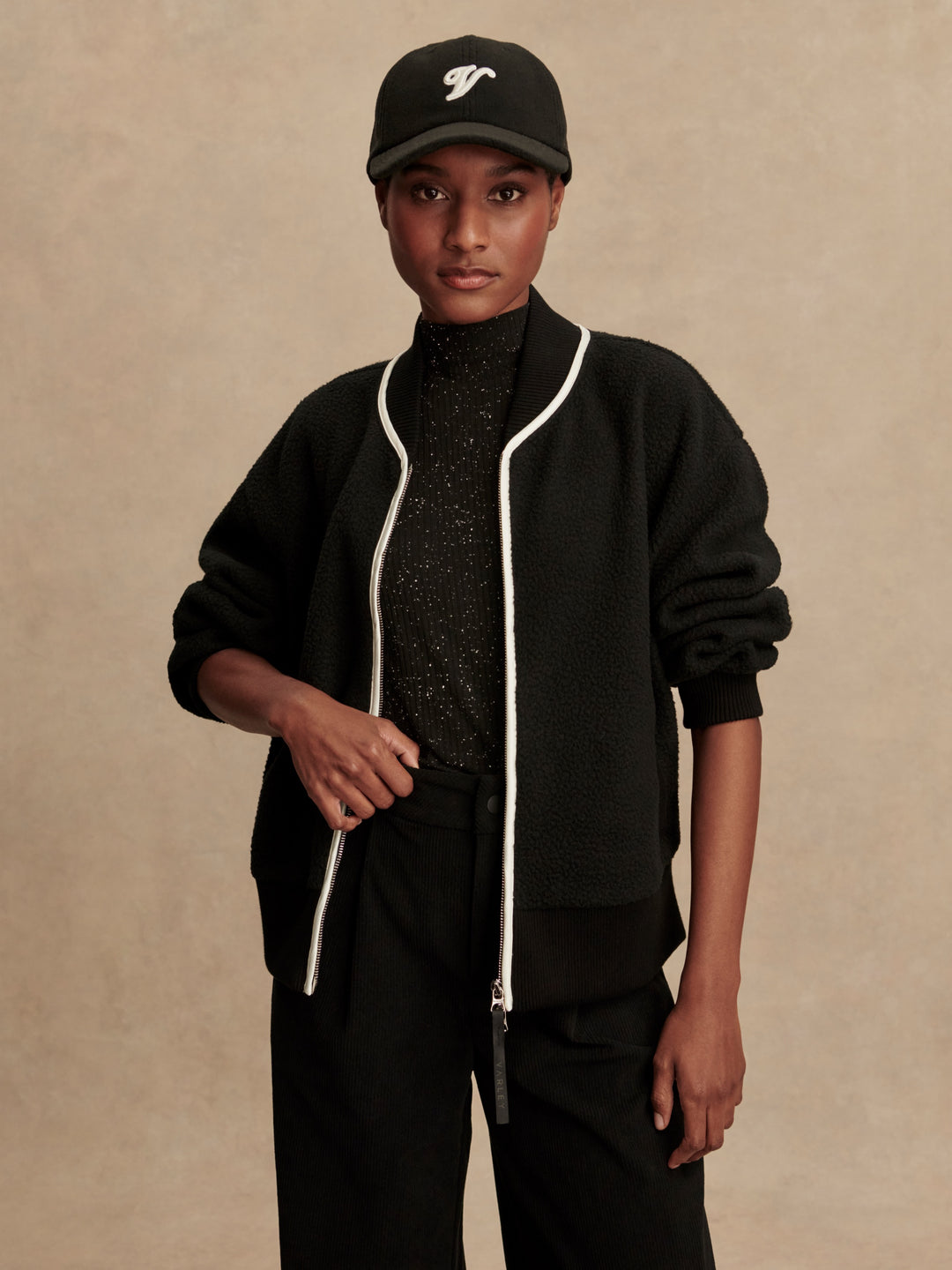 Hansley Fleece Jacket (Black)