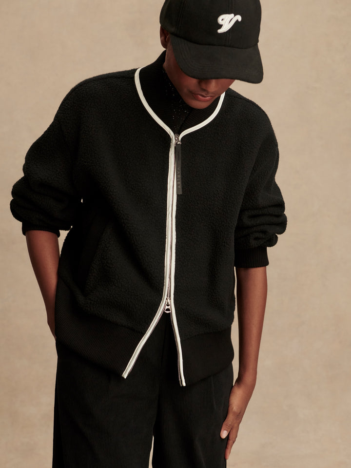 Hansley Fleece Jacket (Black)