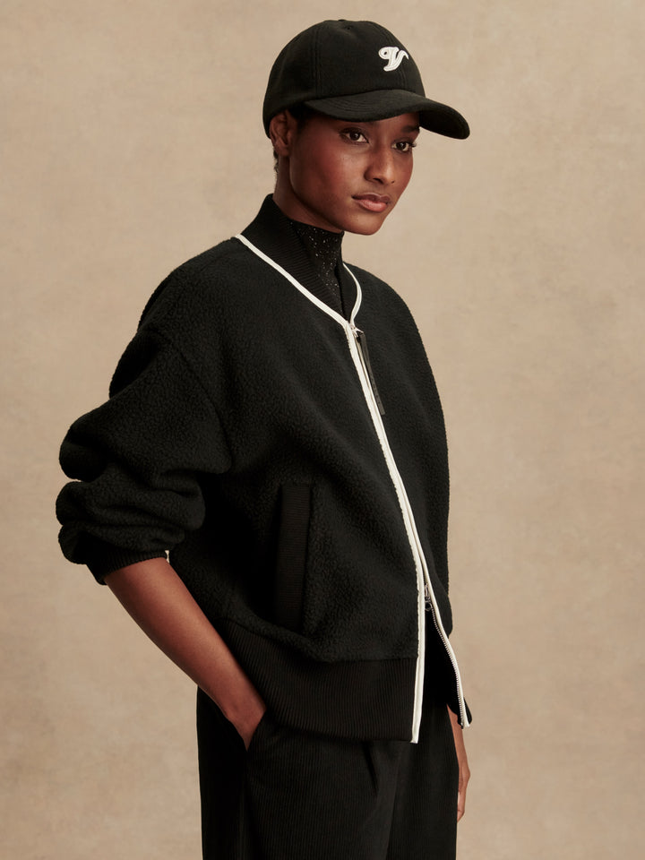 Hansley Fleece Jacket (Black)