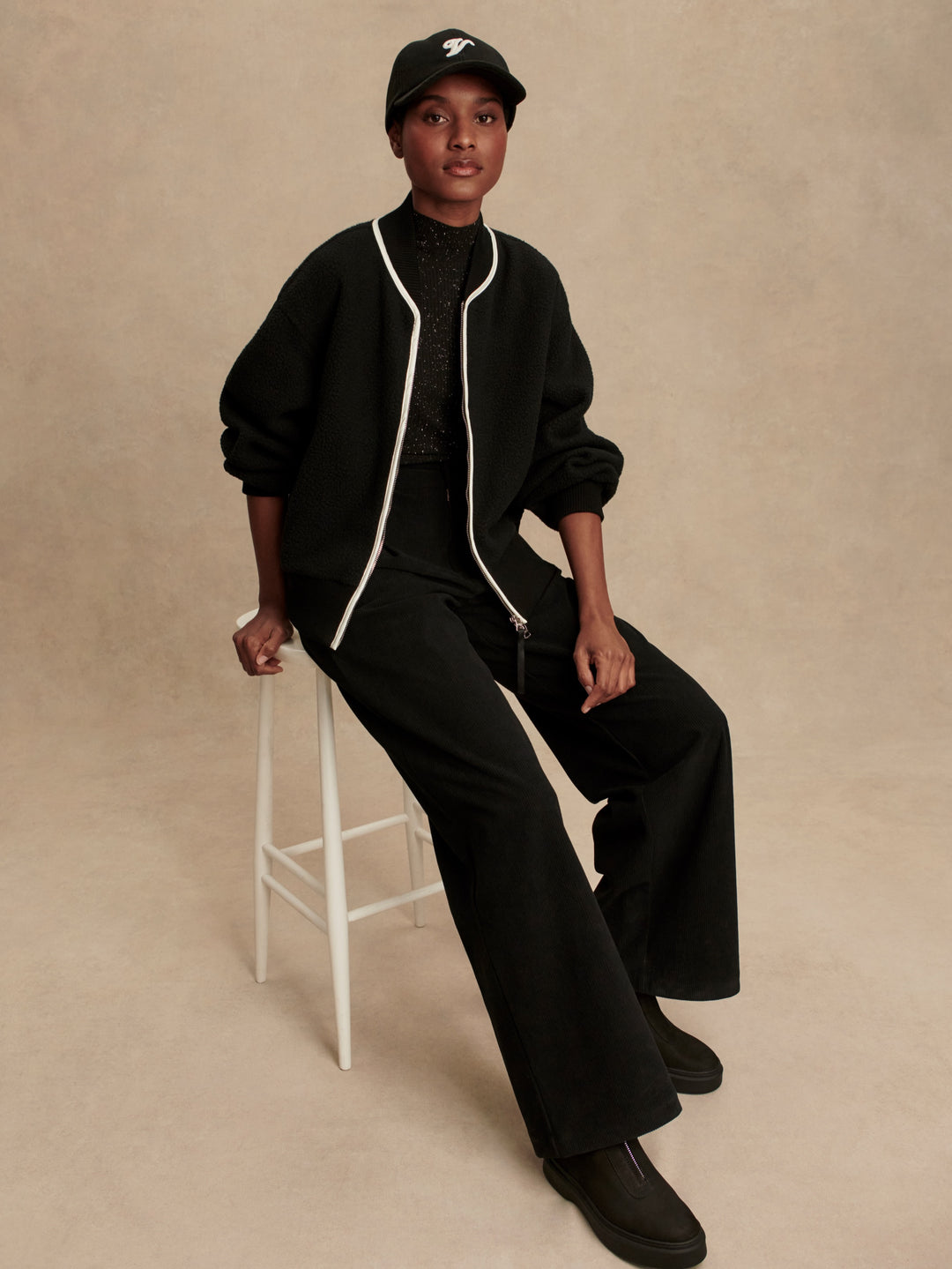 Hansley Fleece Jacket (Black)