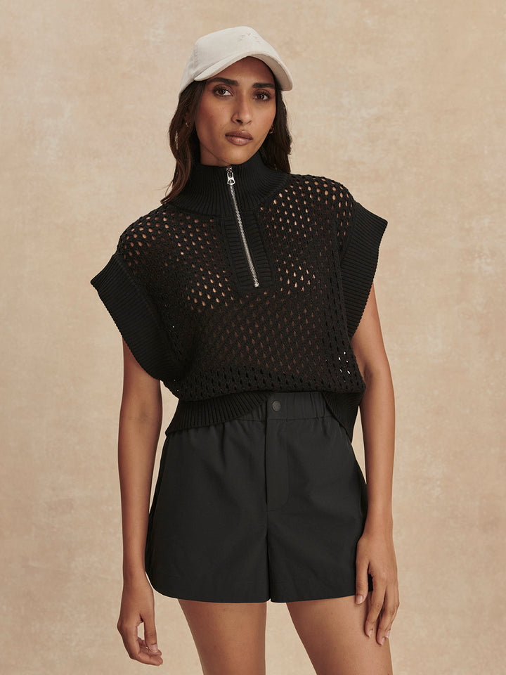 Nila Mid Rise Short 3.5 (Black)