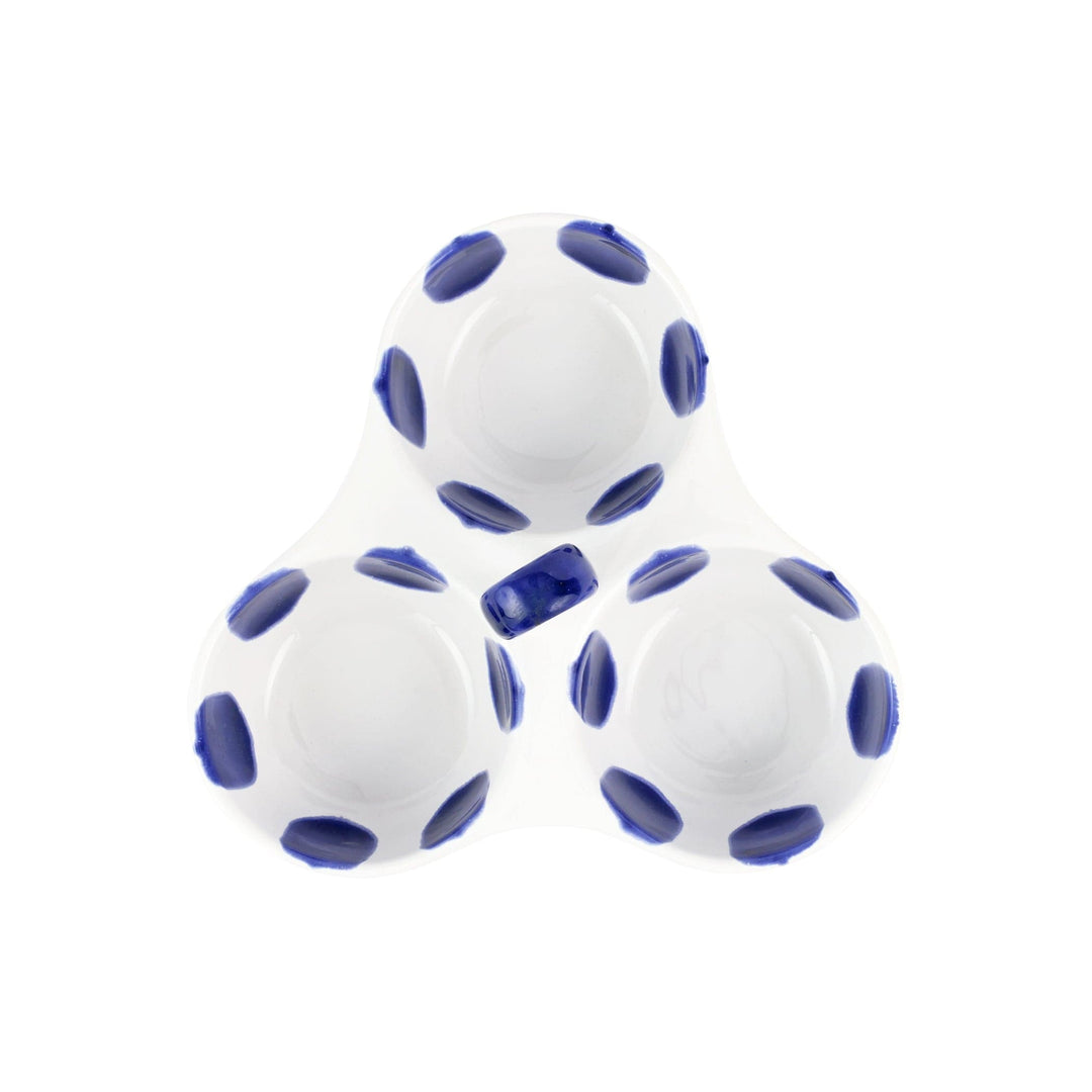 Santorini Dot Three-Part Server