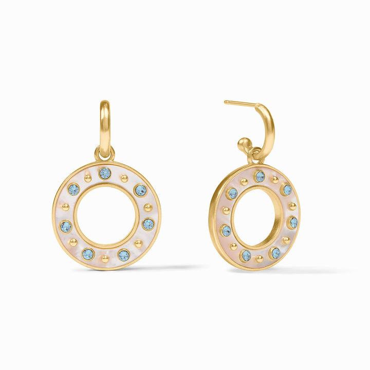 Granada Hoop &amp; Charm Earring