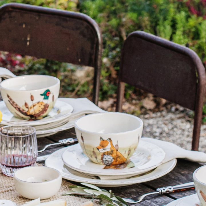 Wildlife Fox Cereal Bowl
