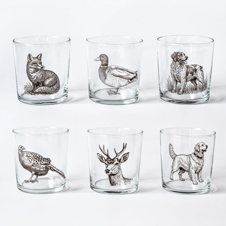Wildlife Assorted Tumblers - Set of 6