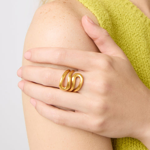 Wave Wrap Ring