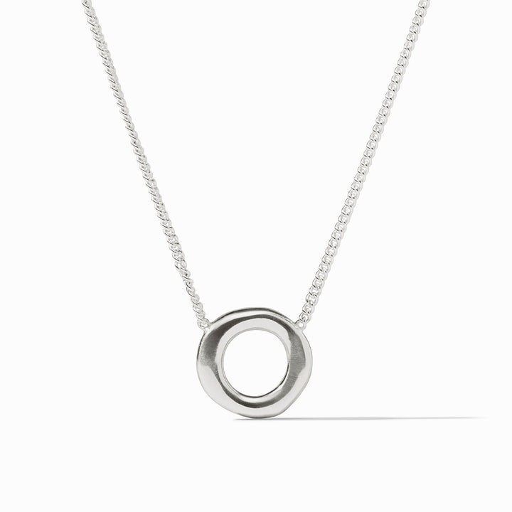 Wave Circle Delicate Necklace