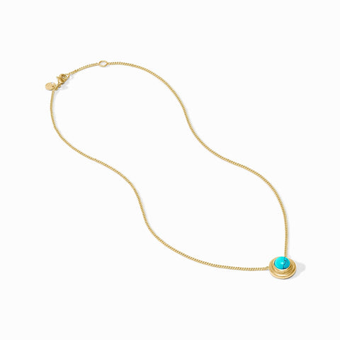 Wave Stone Delicate Necklace