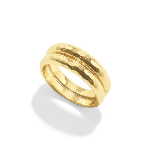 Cleopatra Slice Stacking Ring Set - Size 9