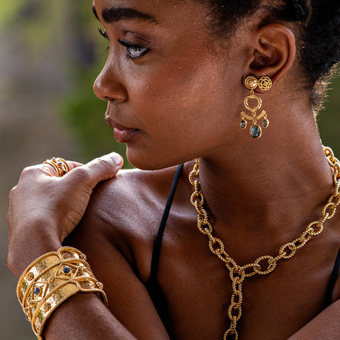 Cleopatra Chandelier Earrings