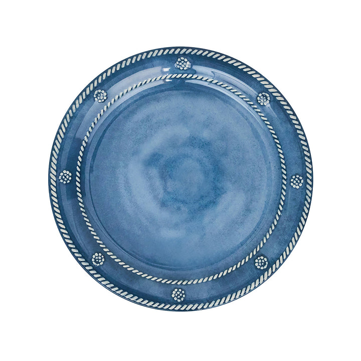 Berry &amp; Thread Melamine Dessert/Salad Plate Set/4 - Ocean