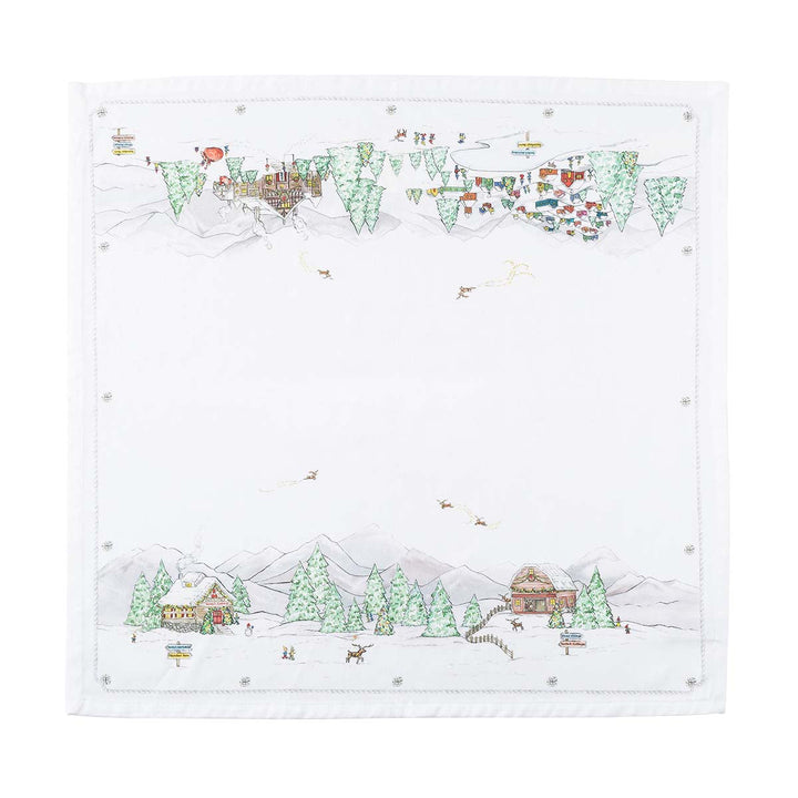 Berry &amp; Thread North Pole Napkin Set/4 - Multi