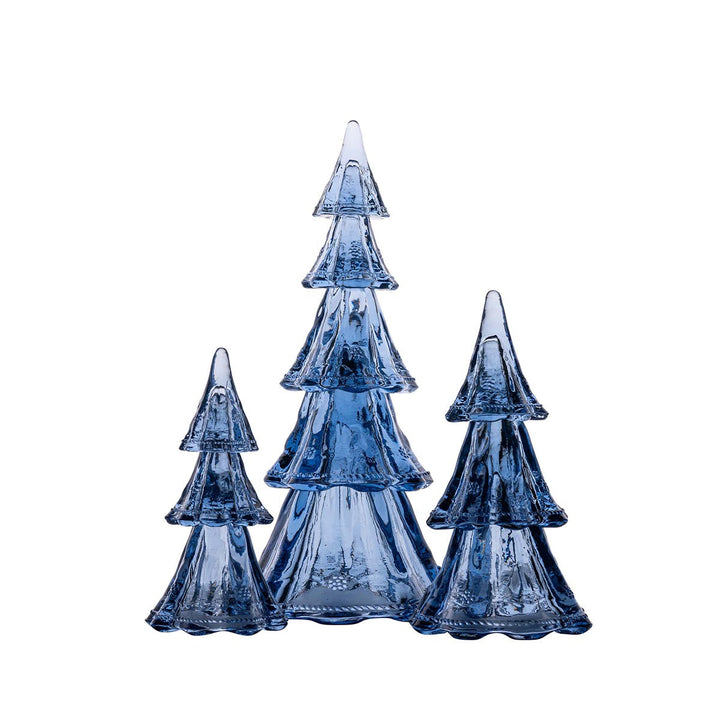 Berry & Thread 10.5" Tree Set/3pc - Blue