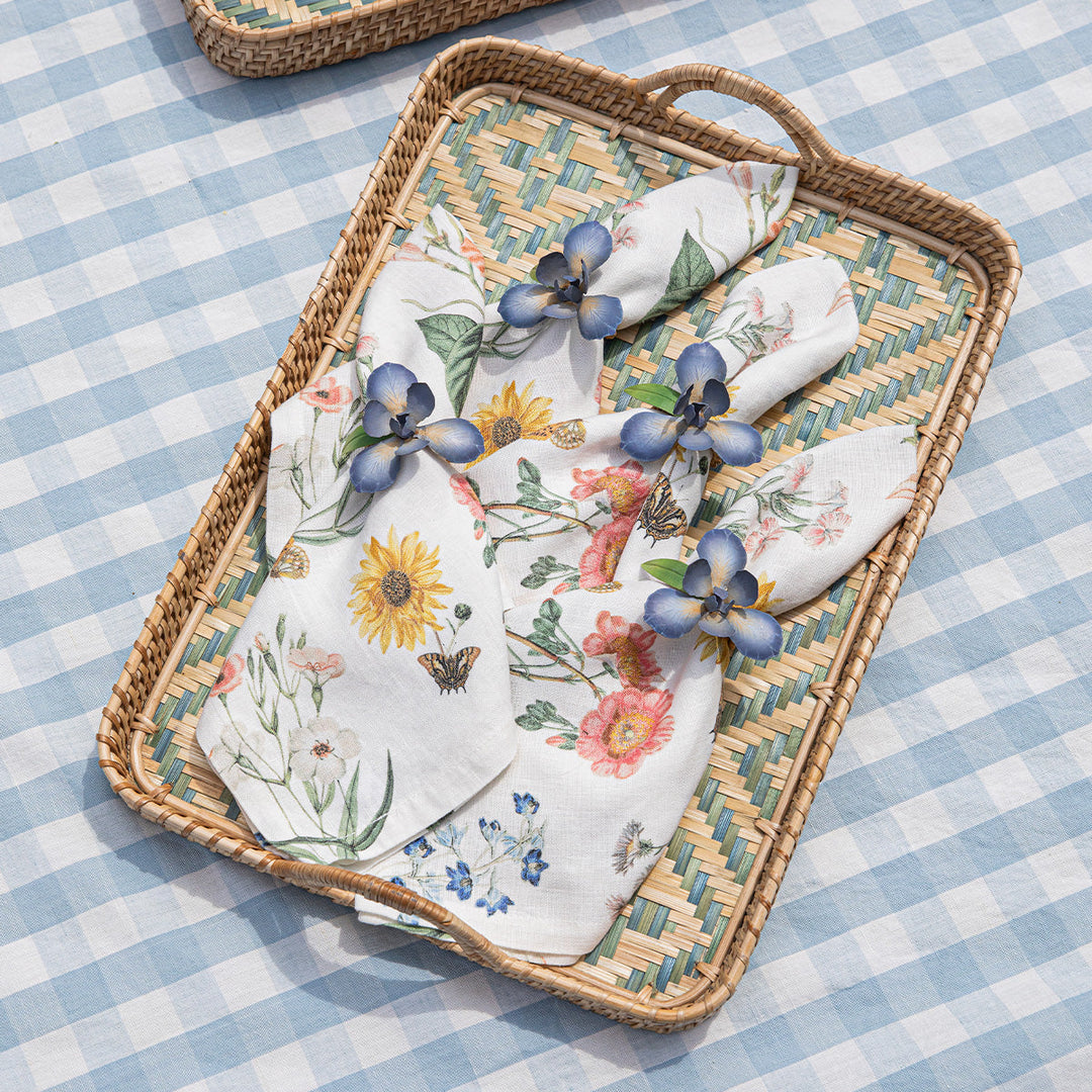 Floral Garden Napkin Set/4 - Multi