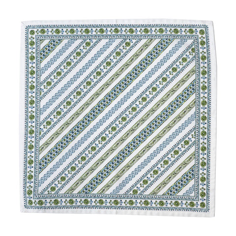 Seville Stripe Napkin Set/4 - Green