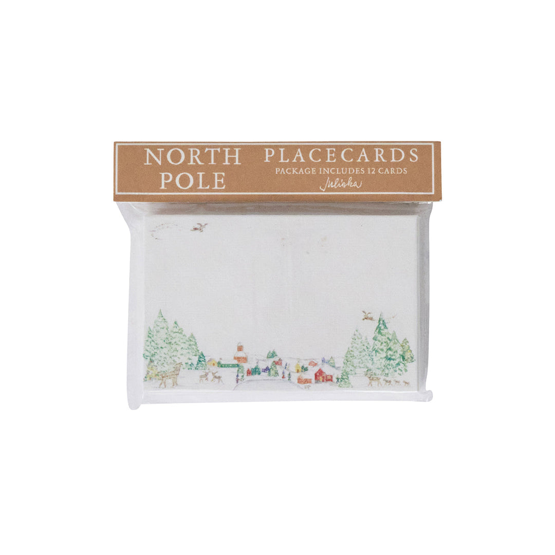Berry & Thread North Pole Place Card Set/12