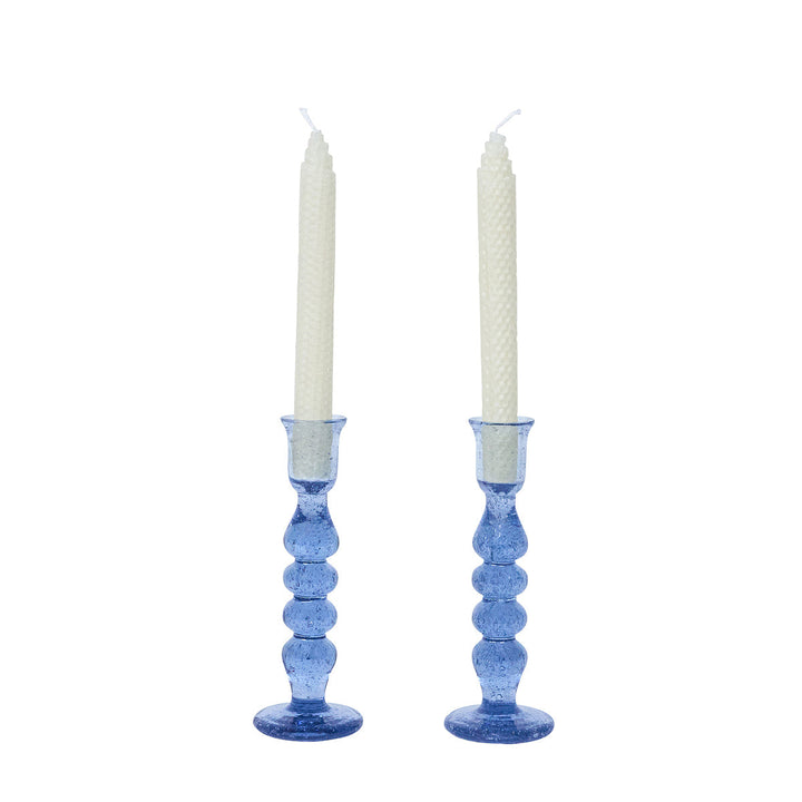 Provence 7" Candlestick Set/2 - Chambray