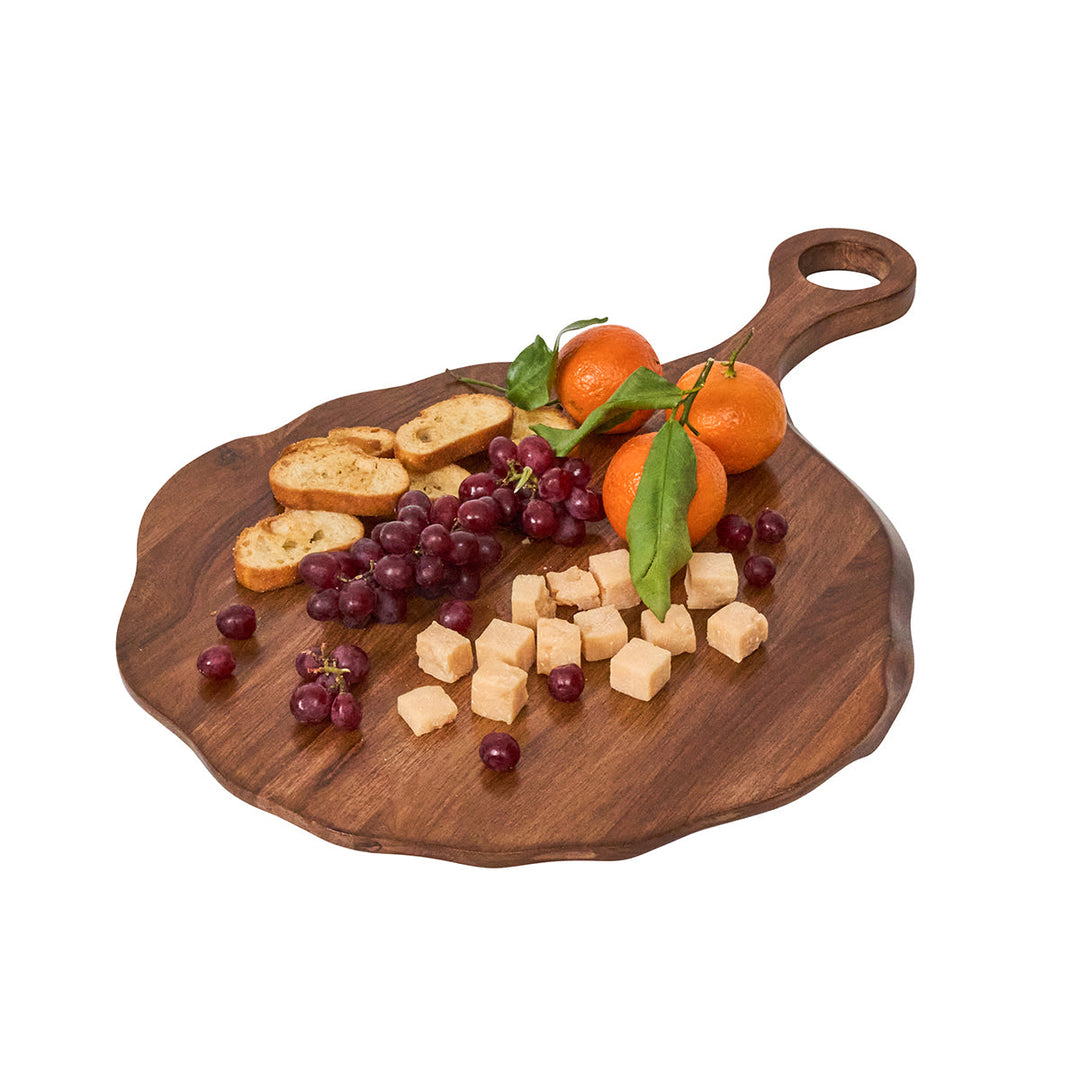 Puro Round Serving Board - Teak
