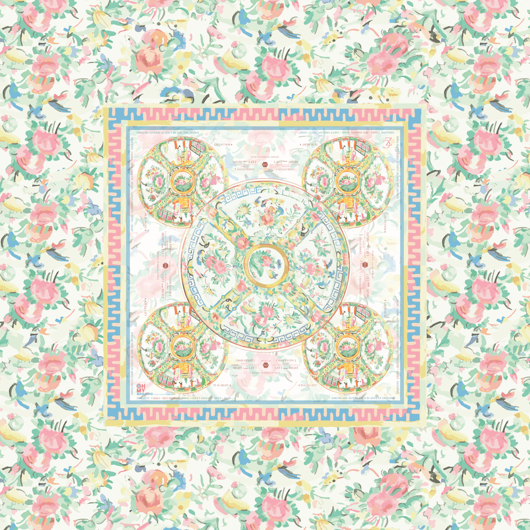 Aristocrat Mahjong Tablecloth