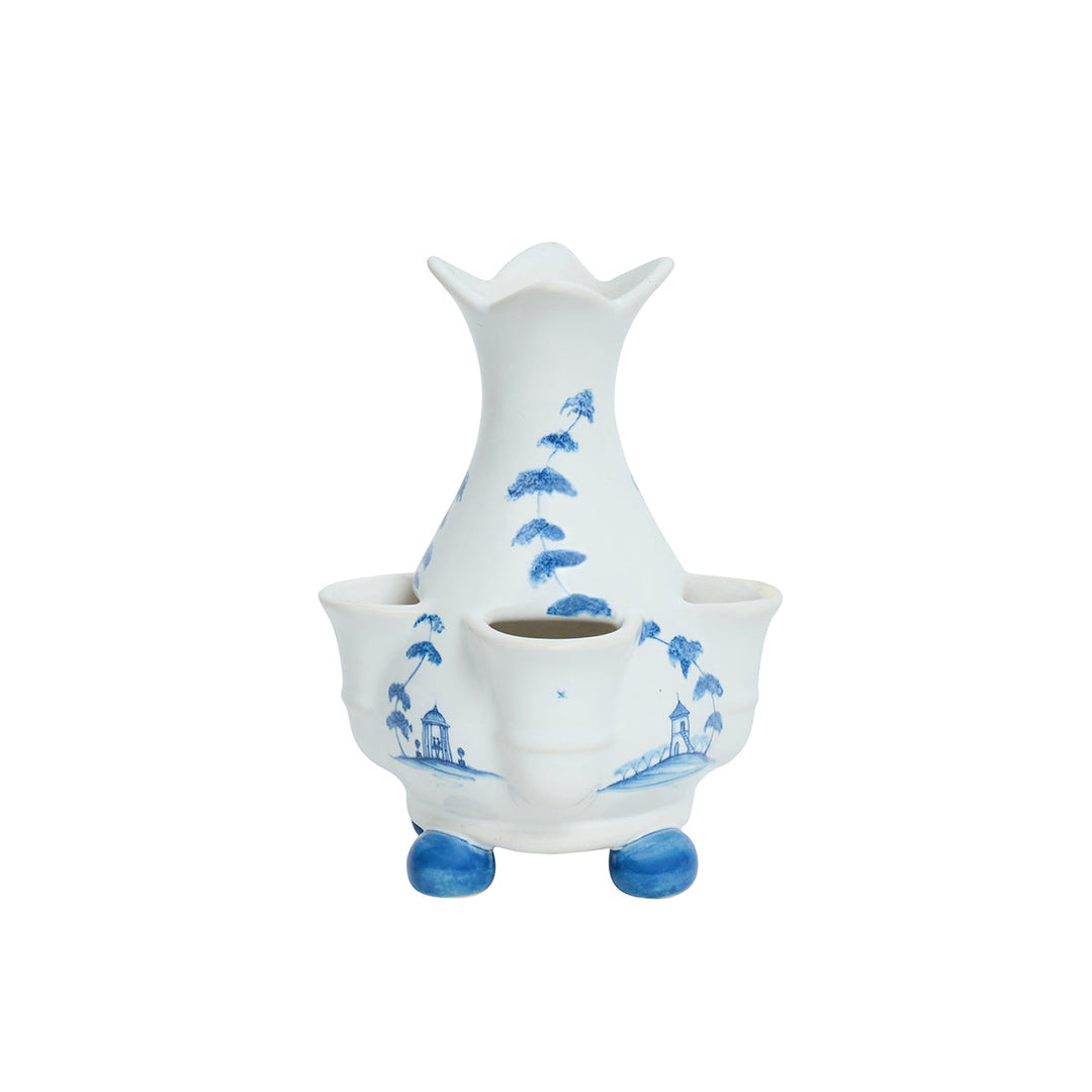 Country Estate 6" Tulipiere Vase - Delft Blue
